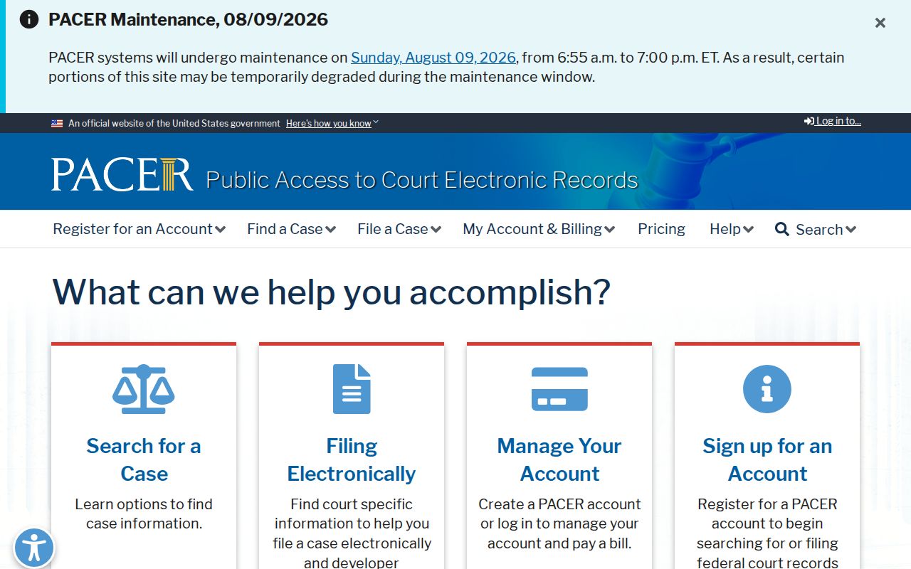Polk County criminal history and federal PACER court records